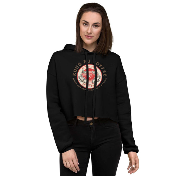 streetwear crop hoodie